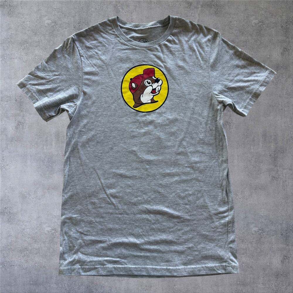 Buc-ee's HODWY Shirt Sm Gray How Did We Dictionary Definition Texas Gas Station